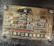 ZS80-65-200-18.5�x�ı�
